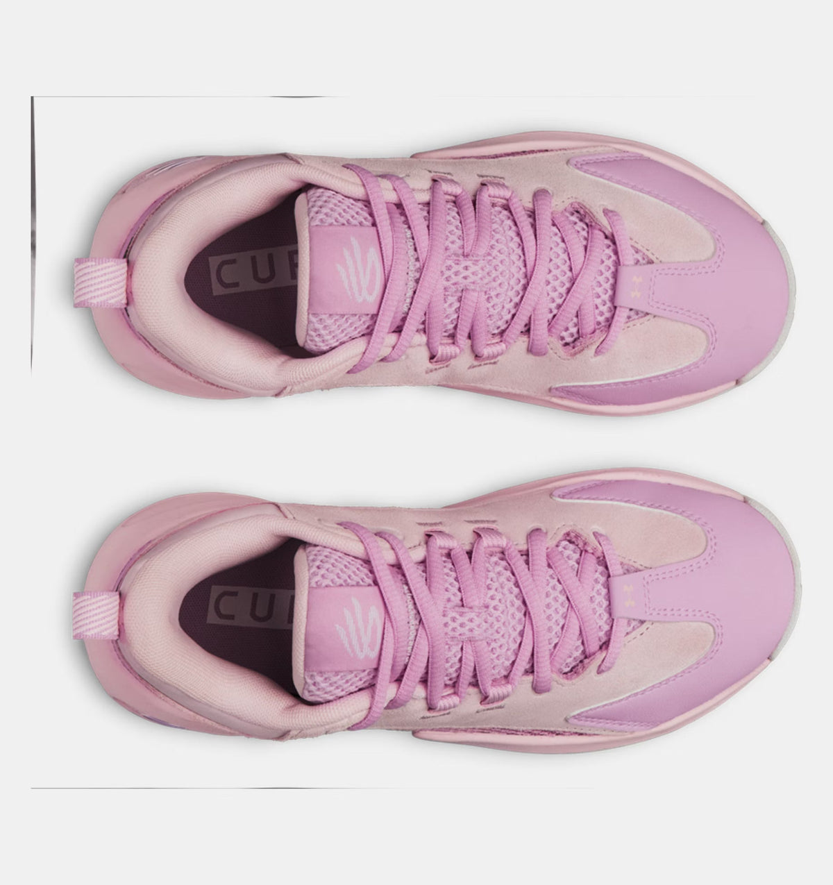 Big Kids' Under Armour Curry 3Z 25 Suede "Pink Dusk" (Unisex)