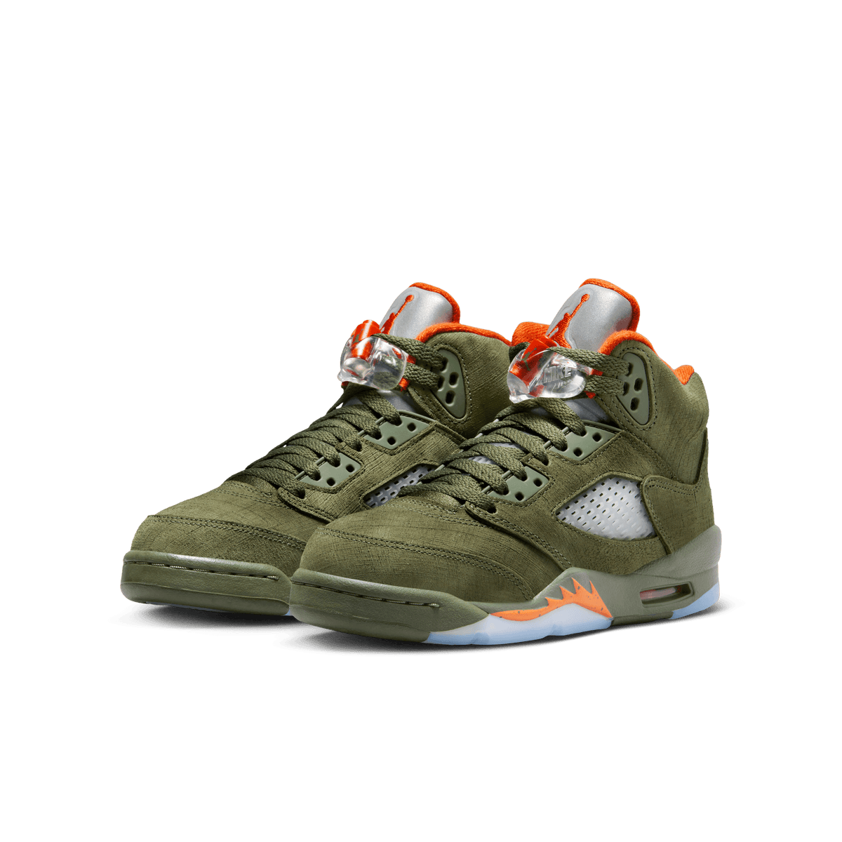 Big Kids' Air Jordan 5 Retro "Olive"