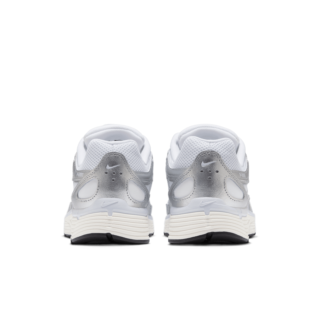 Women's Nike P-6000 "White Metallic Silver"