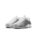 Big Kids' Nike Shox R4 "White Metallic Silver'