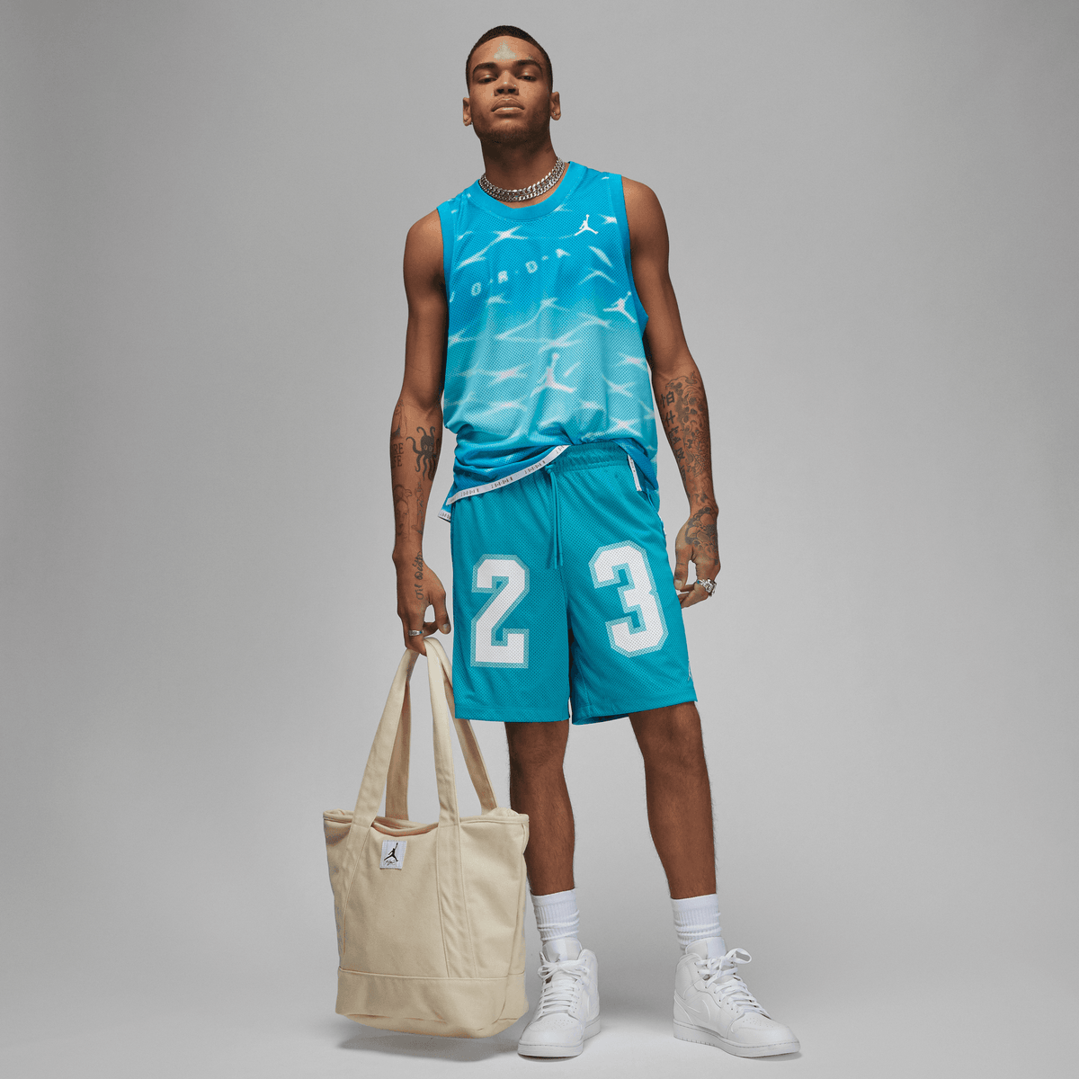 Men's Jordan Essentials Graphic Mesh Shorts
