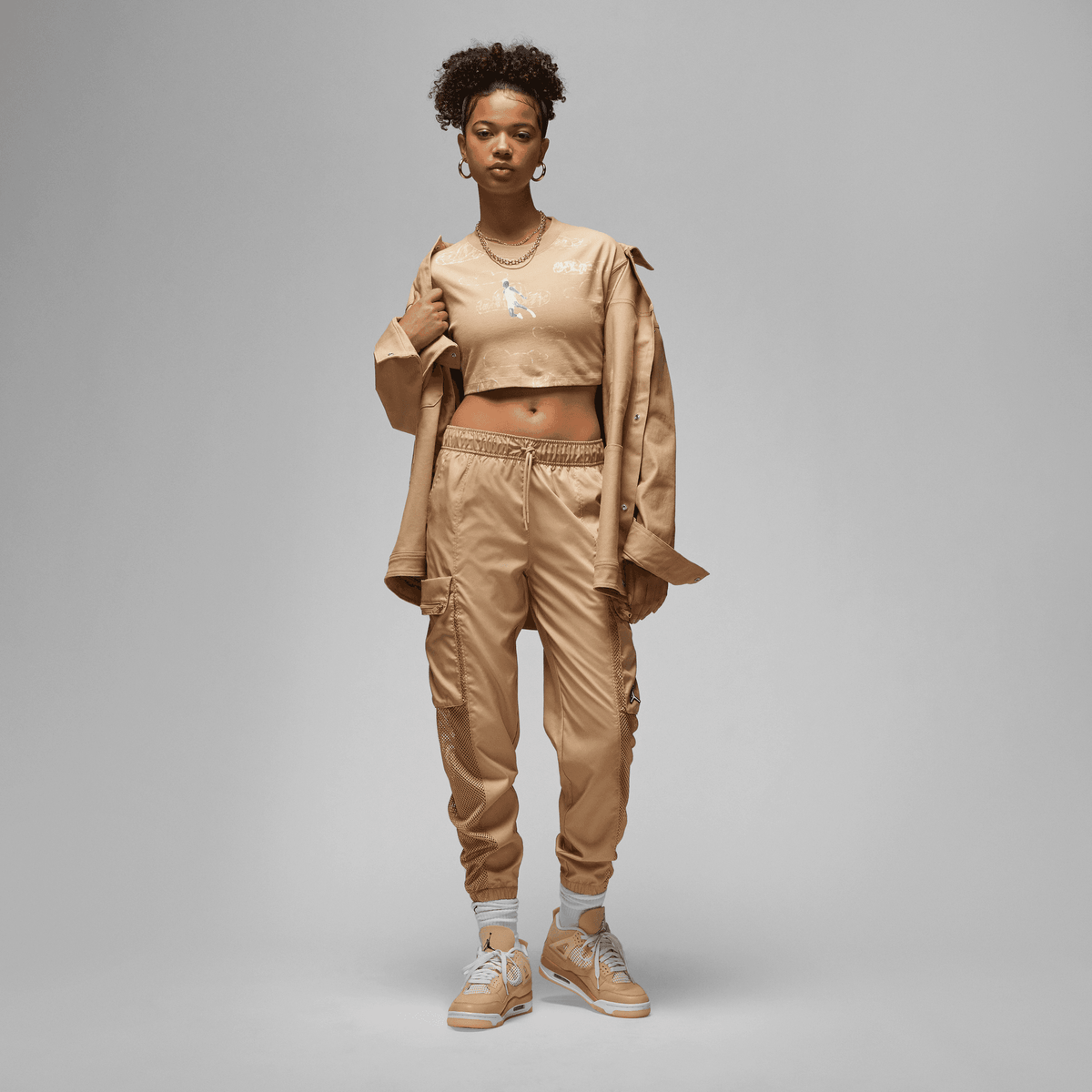 Women's Jordan Artist Series Cropped T-Shirt