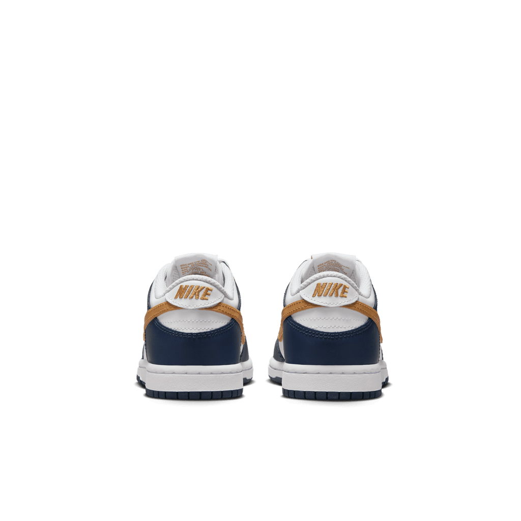 Little Kids' Nike Dunk Low "Midnight Navy Wheat"
