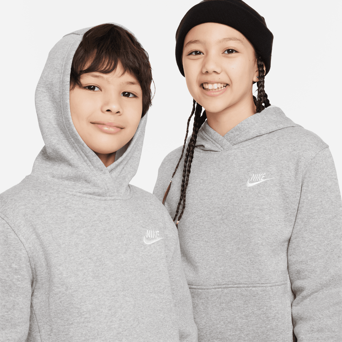 Big Kids' Nike Sportswear Club Fleece Pullover Hoodie (Unisex)