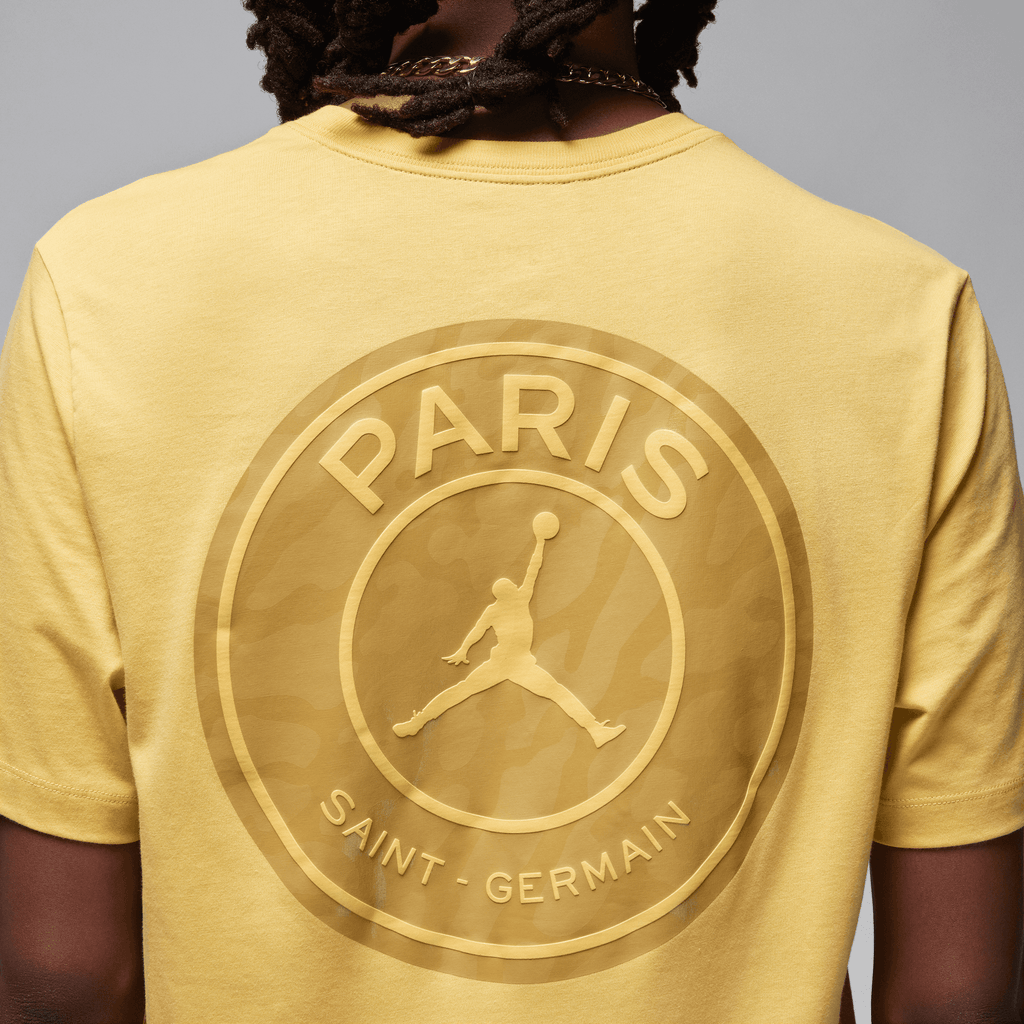 Men's M J Paris Saint-Germain Jordan Soccer Logo T-Shirt