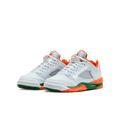 Big Kids' Air Jordan 5 Retro Low "Miami Hurricanes"