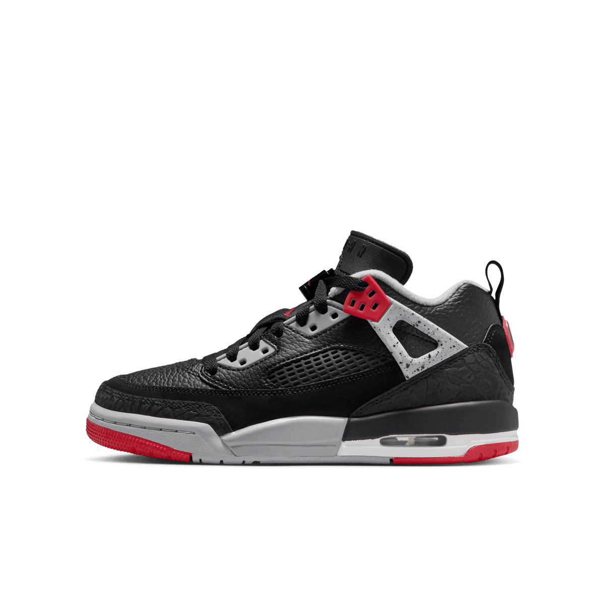 Big Kids' Jordan Spizike Low "Black Cement"