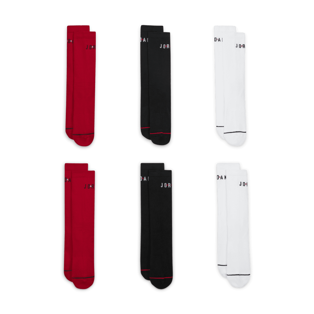Jordan Essentials Crew Socks (6 Pairs) "Unisex"