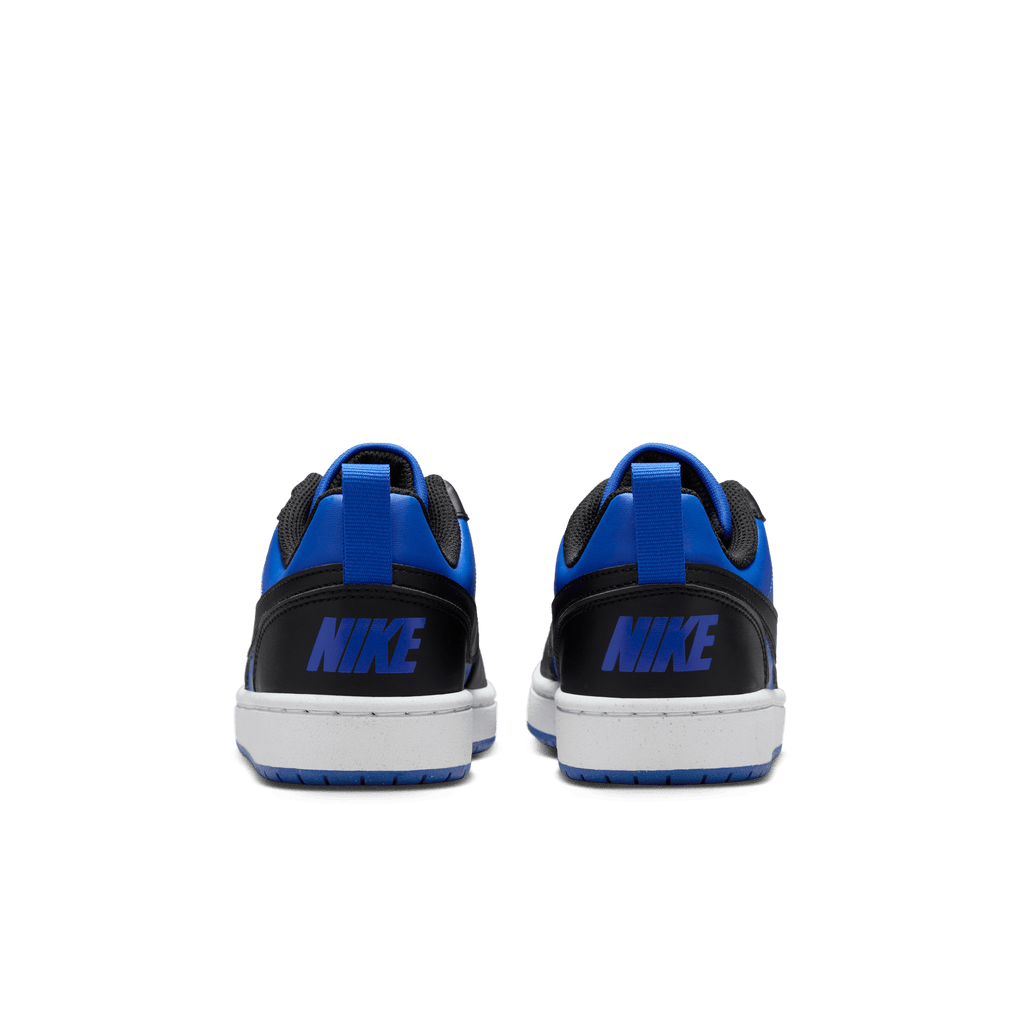 Big Kids' Nike Court Borough Low Recraft "Game Royal Black"
