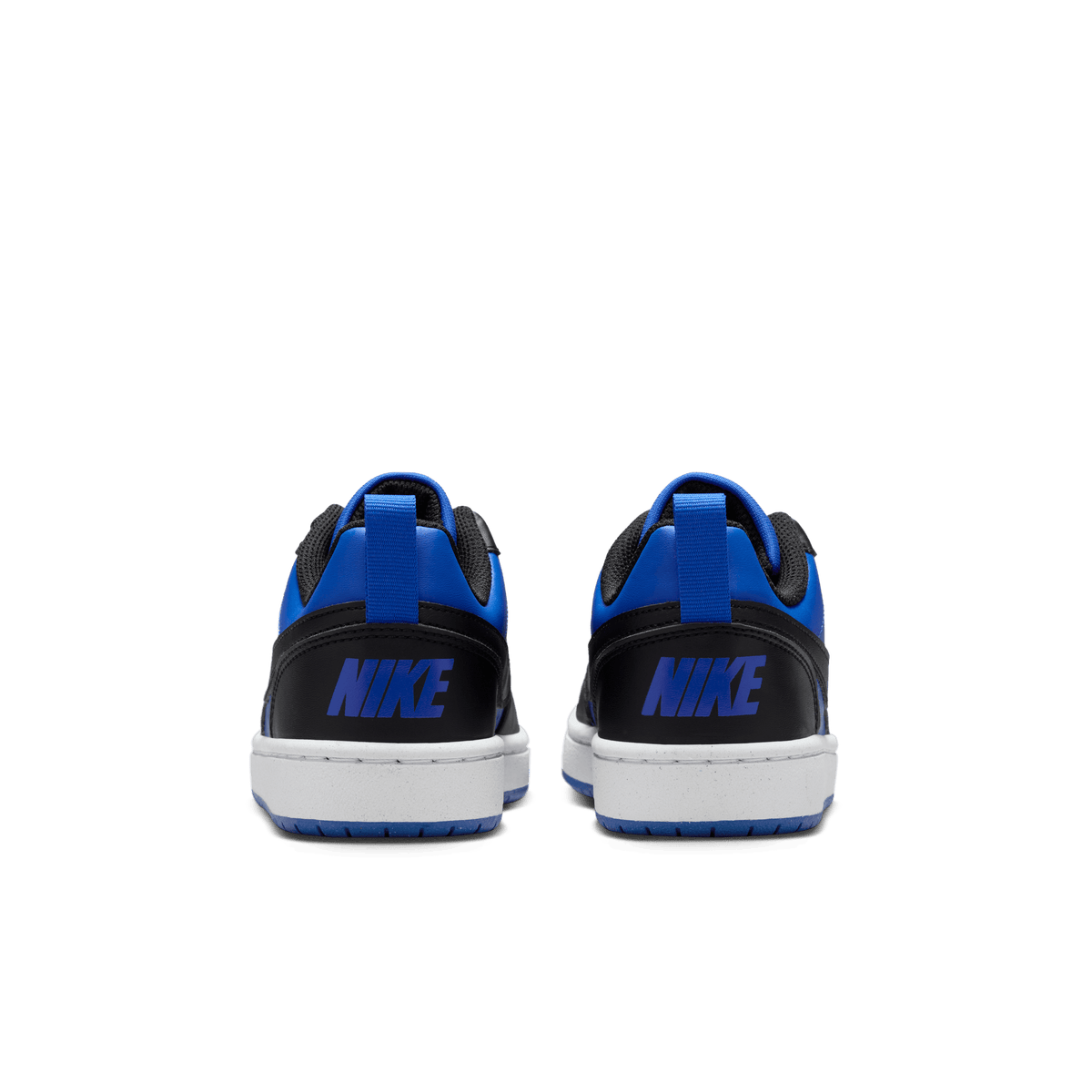 Big Kids' Nike Court Borough Low Recraft "Game Royal Black"