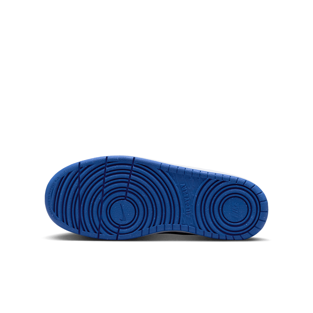 Big Kids' Nike Court Borough Low Recraft "Game Royal Black"