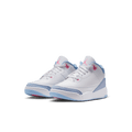 Little Kids' Jordan 3 Retro Shoes (PS) "White Cobalt Bliss"