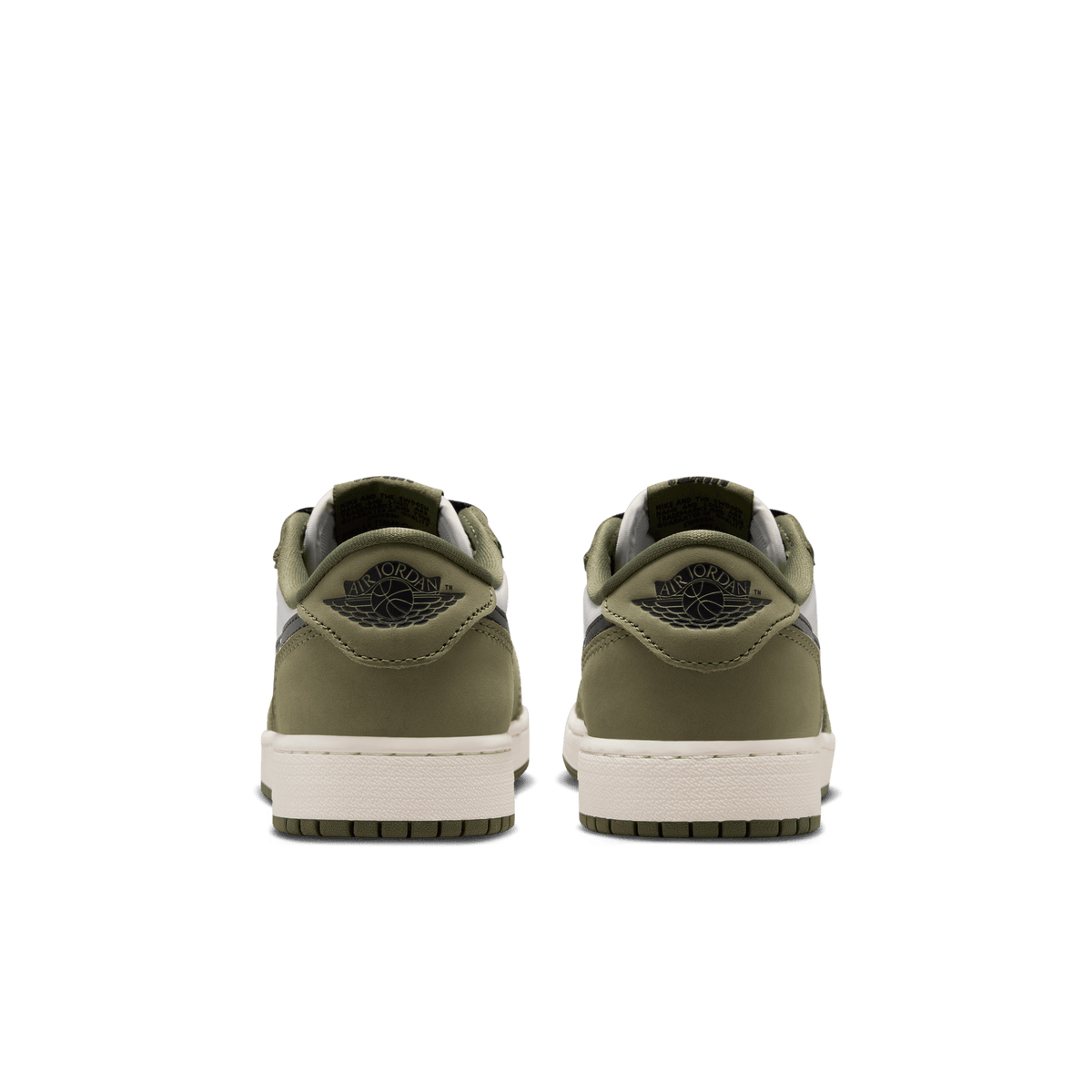 Big Kids' Air Jordan 1 Retro Low OG "Medium Olive"
