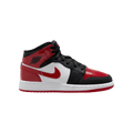 Big Kids' Air Jordan 1 Mid  "Patent Bred Toe"