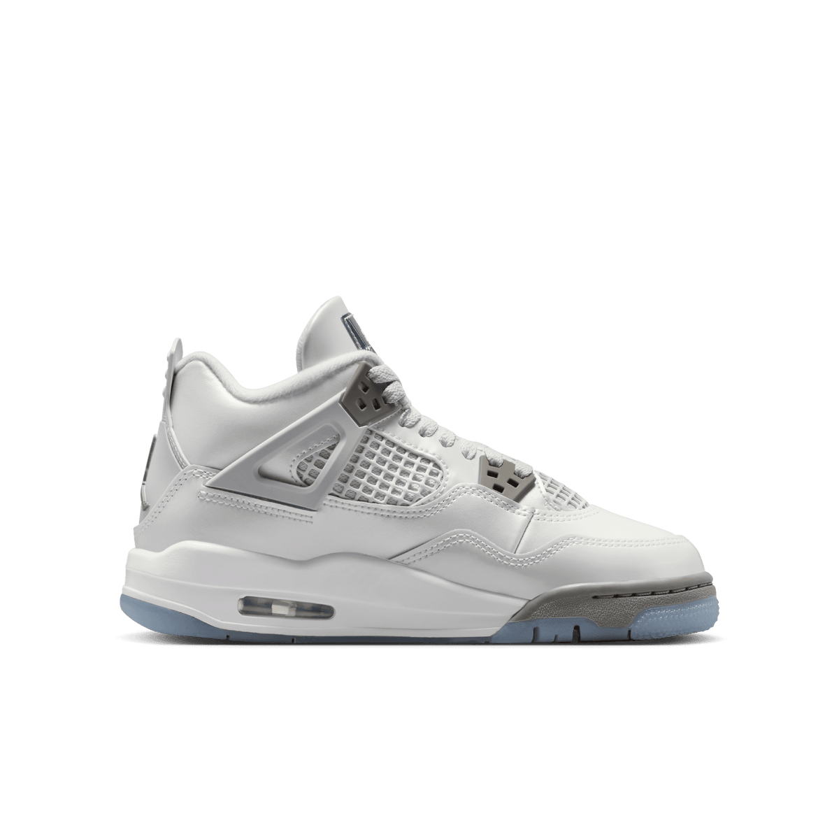 Big Kids' Air Jordan 4 Retro "Blue Chill"
