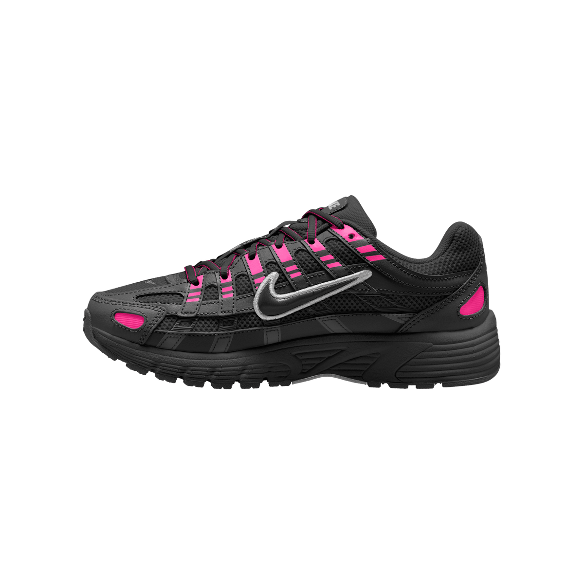 Big Kids' Nike P-6000 "Pink Blast Metallic Silver Black"