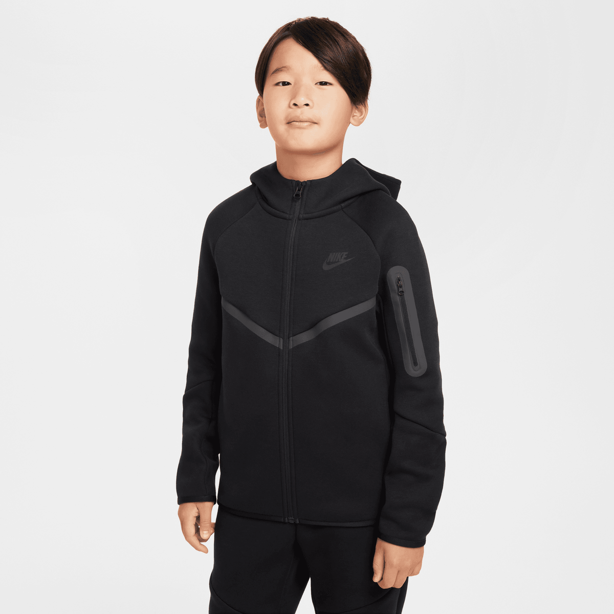 Big Kids' Nike Sportswear Tech Fleece Full-Zip Hoodie "Unisex"