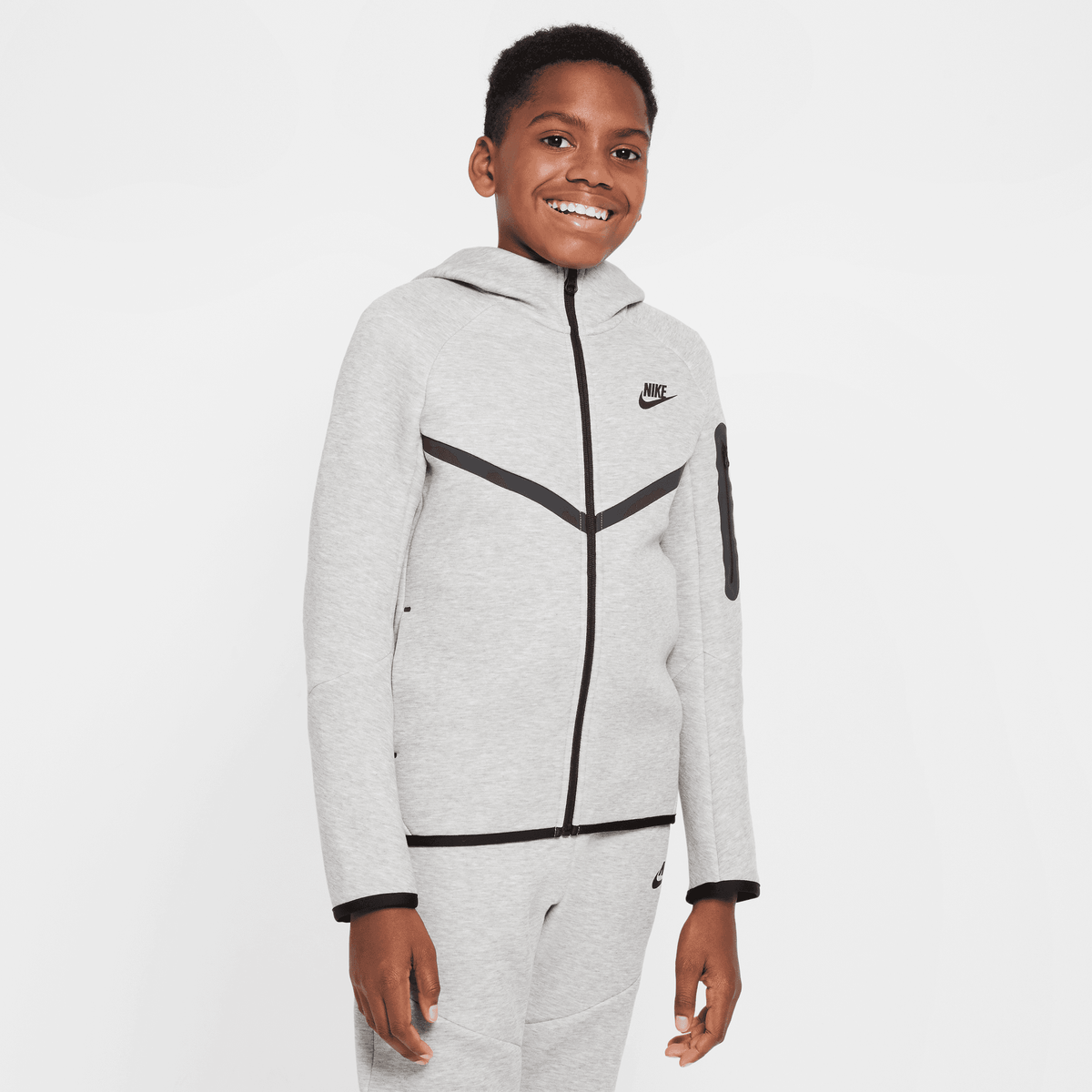 Big Kids' Nike Sportswear Tech Fleece Full-Zip Hoodie "Unisex"