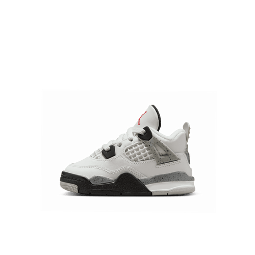 Baby/Toddler Jordan 4 Retro "White Cement" (TD)