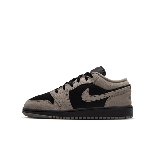 Big Kids' Air Jordan 1 Low SE "Olive Grey"