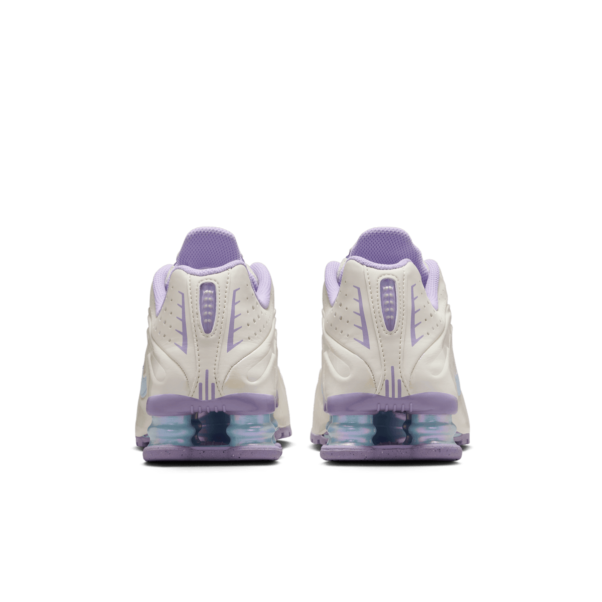 Big Kids' Nike Shox R4 "Soft Pearl Hydrangeas"