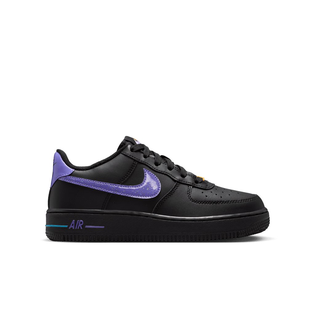 Big Kids' Nike Air Force 1 "Black Multi-Color"