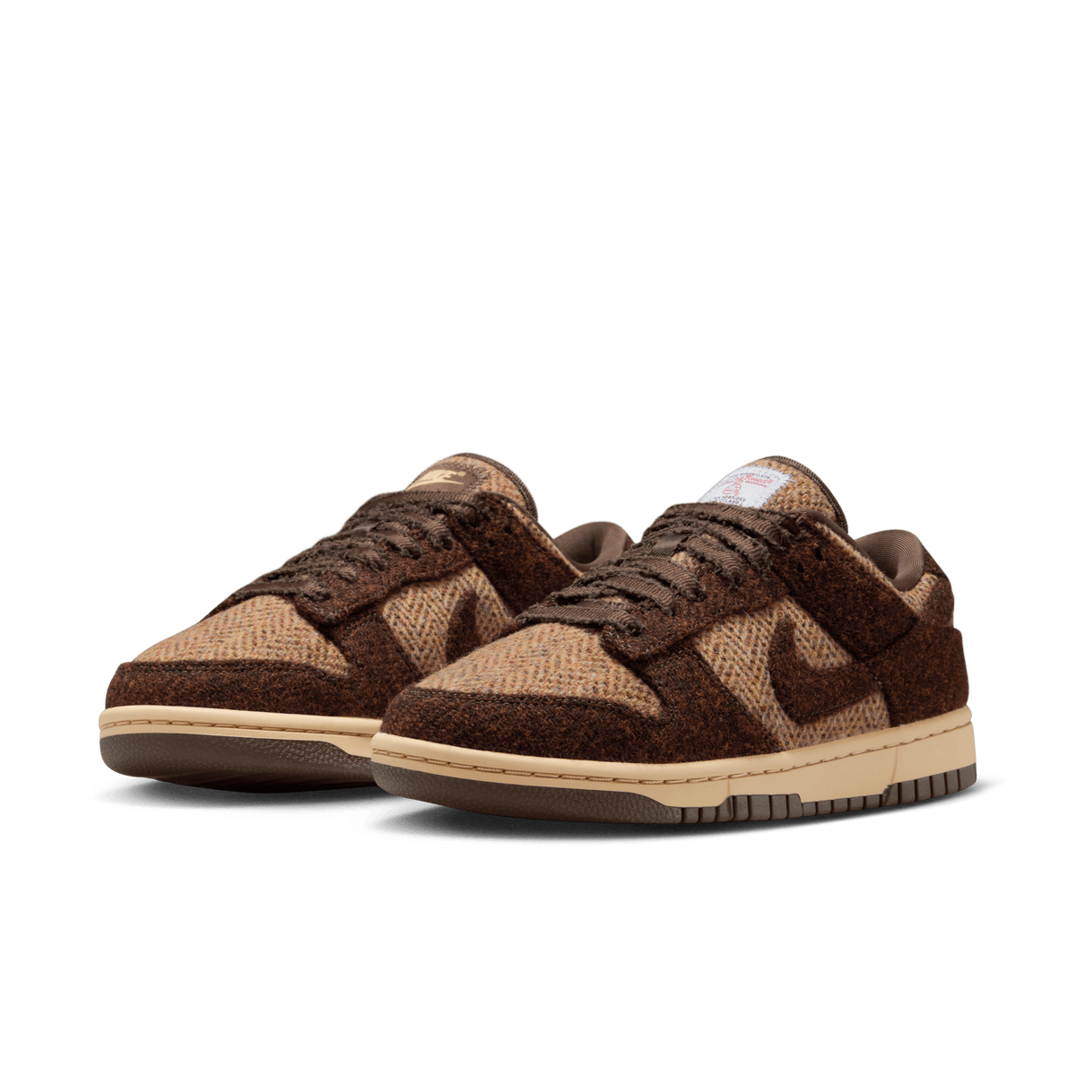 Women's Nike Dunk Low x Harris Tweed® "Sesame"