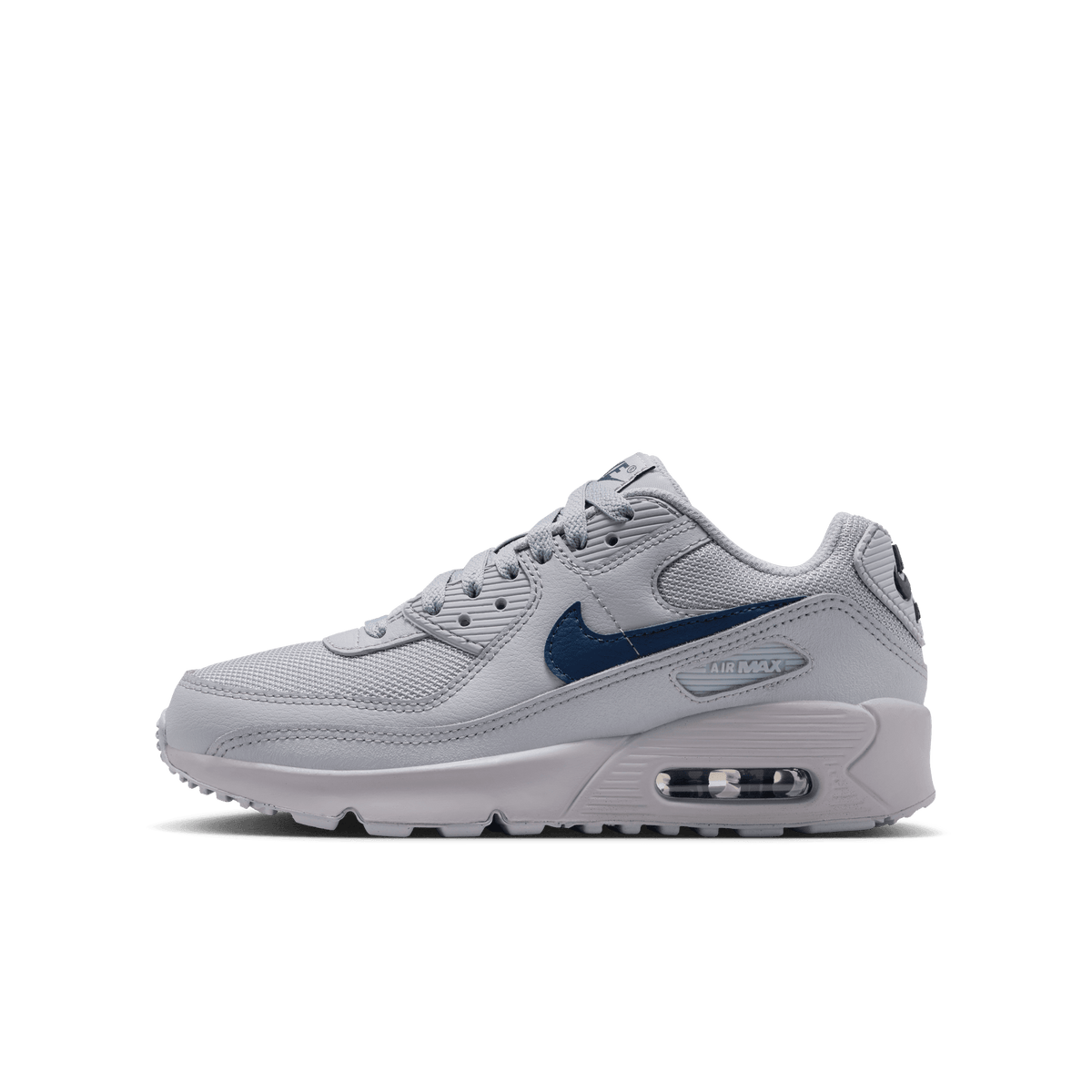 Big Kids' Nike Air Max 90 "Wolf Grey" (Unisex)