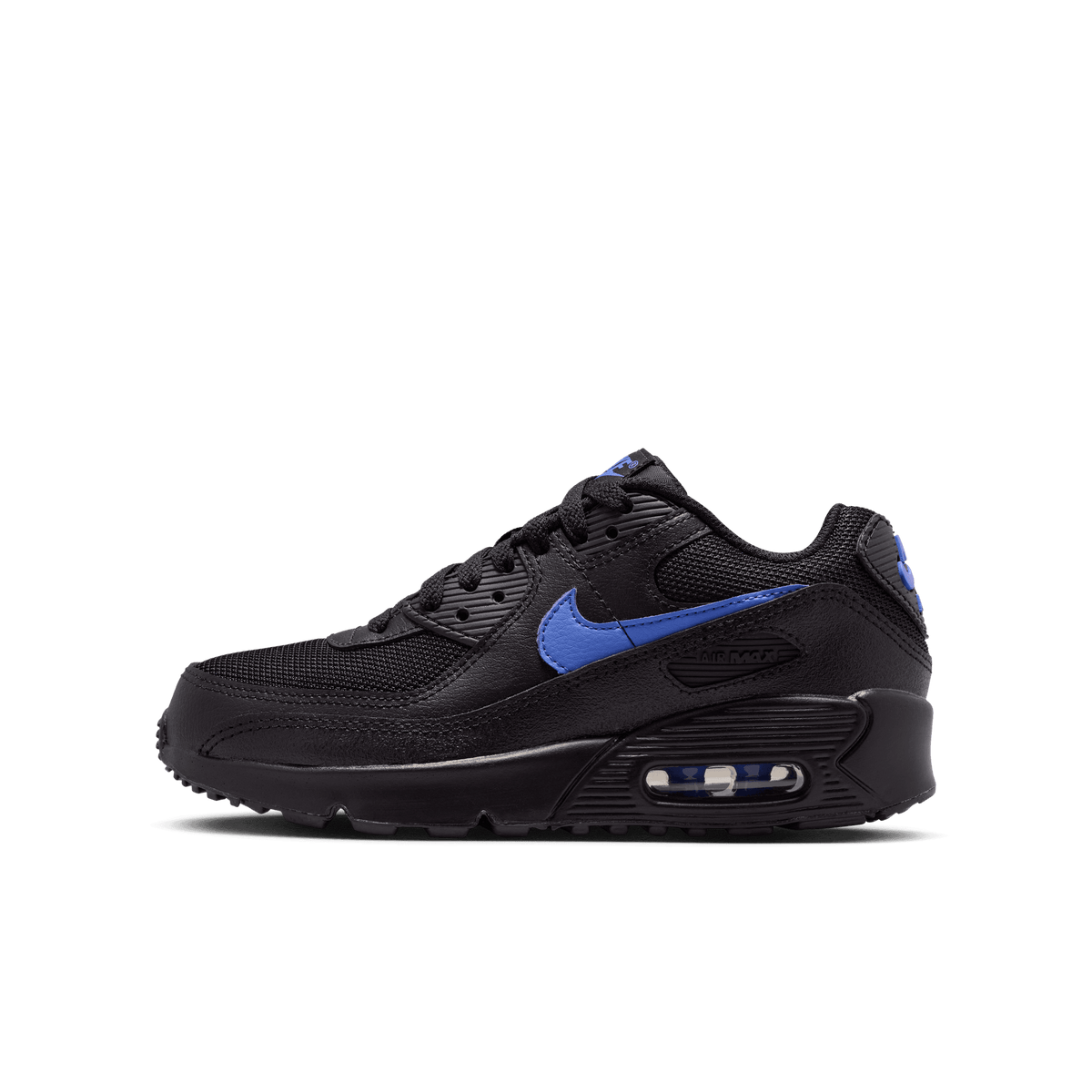 Big Kids' Nike Air Max 90 "Black Sapphire" (Unisex)