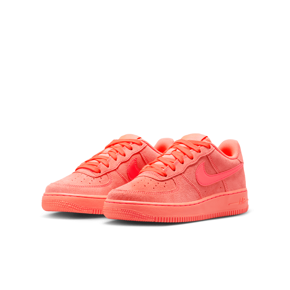 Big Kids' Nike Air Force 1 Suede "Hot Lava"