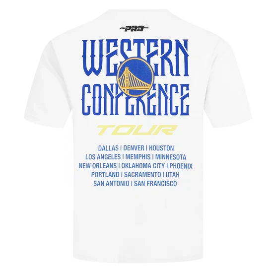 Men's Pro Standard NBA Golden State Warriors City Tour 2.0 Drop Shoulder