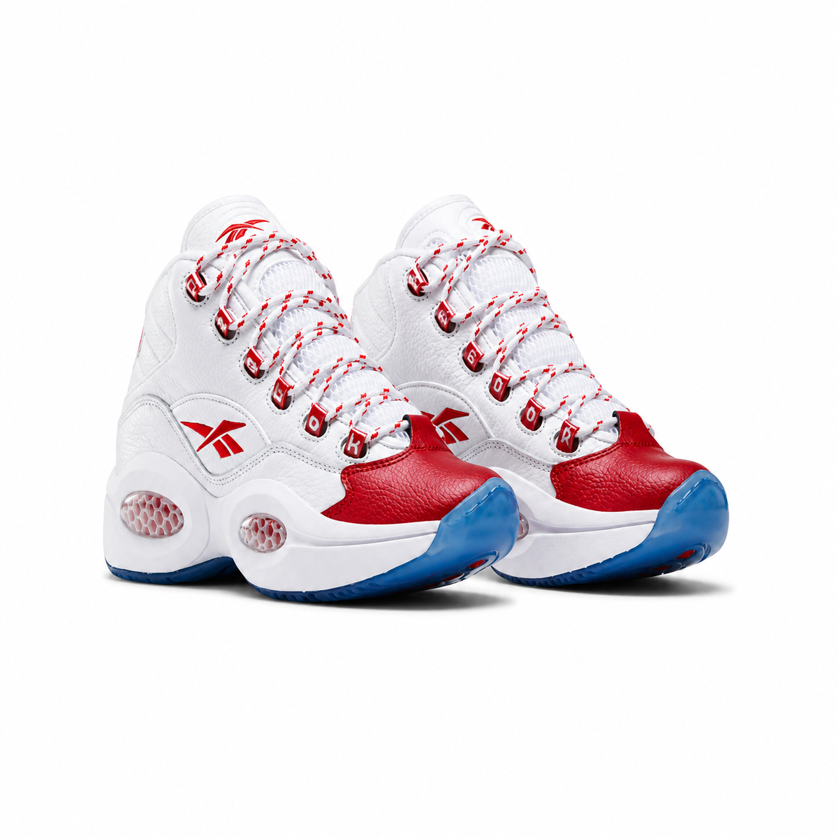 Men's Reebok Question Mid "Red Toe"