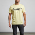 Men's Famous Club Clothing Yellow & Black Shirt