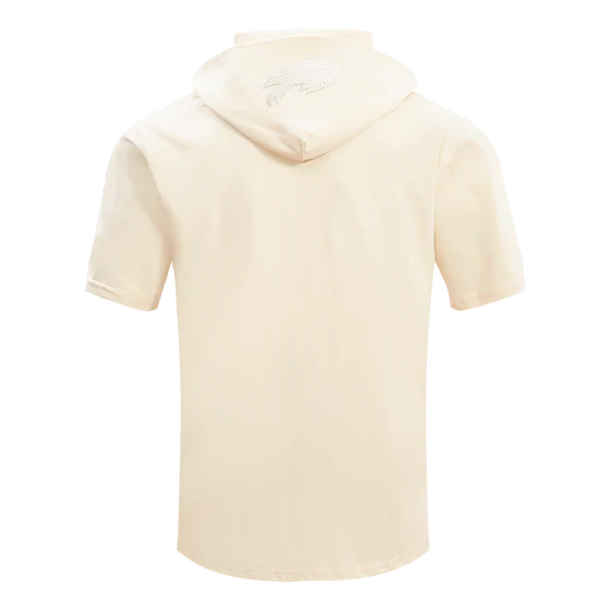 Men's Pro Standard NFL Buffalo Bills Josh Allen #17 Neutral Men's Short Sleeve Pullover Hoodie