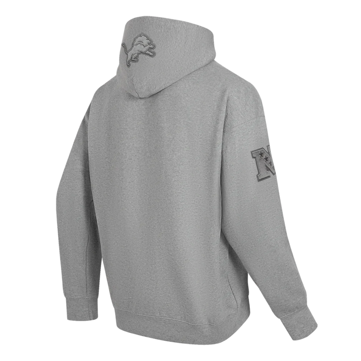Men's Pro Standard NFL Detroit Lions Neutral Drop Shoulder PO Hoodie