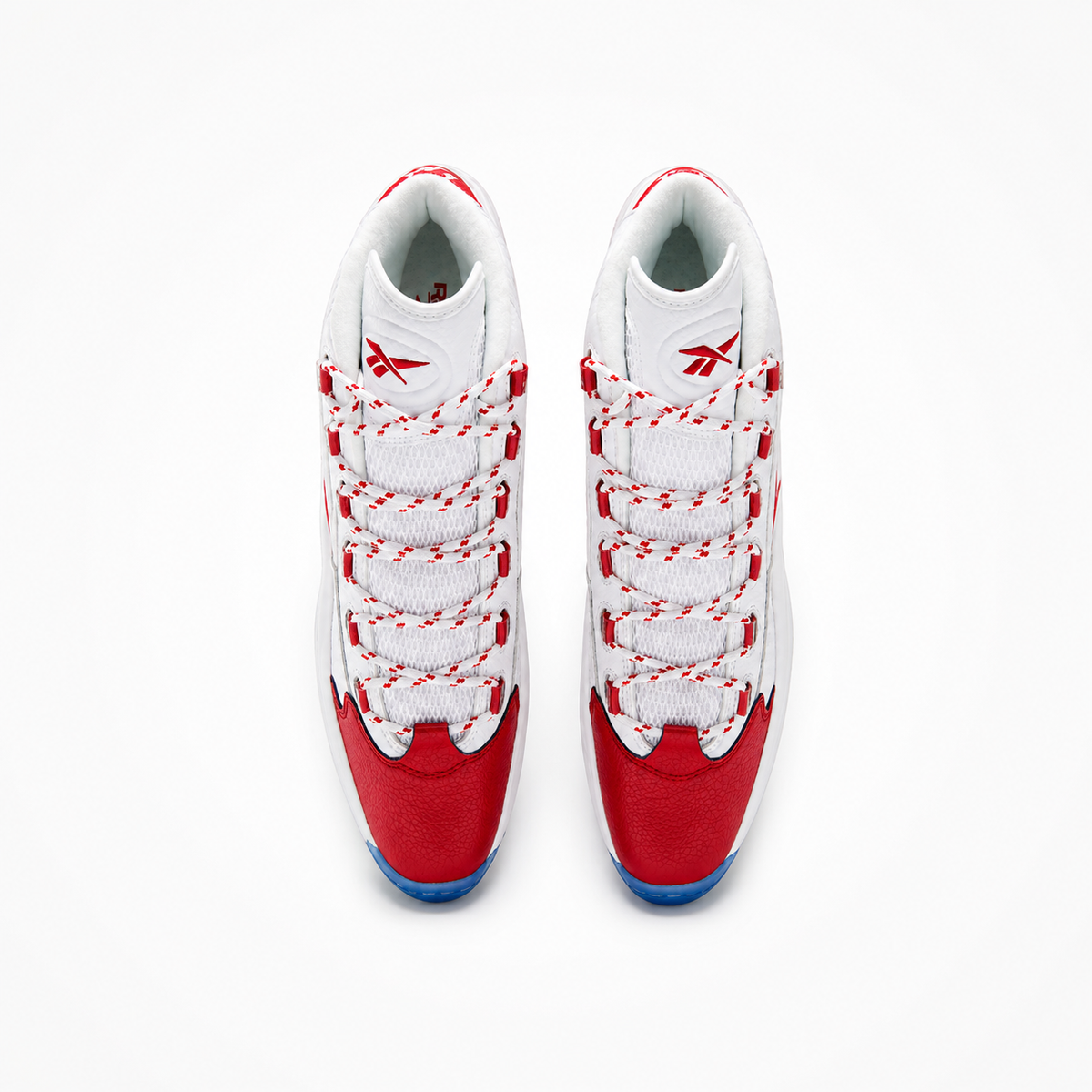 Men's Reebok Question Mid "Red Toe"
