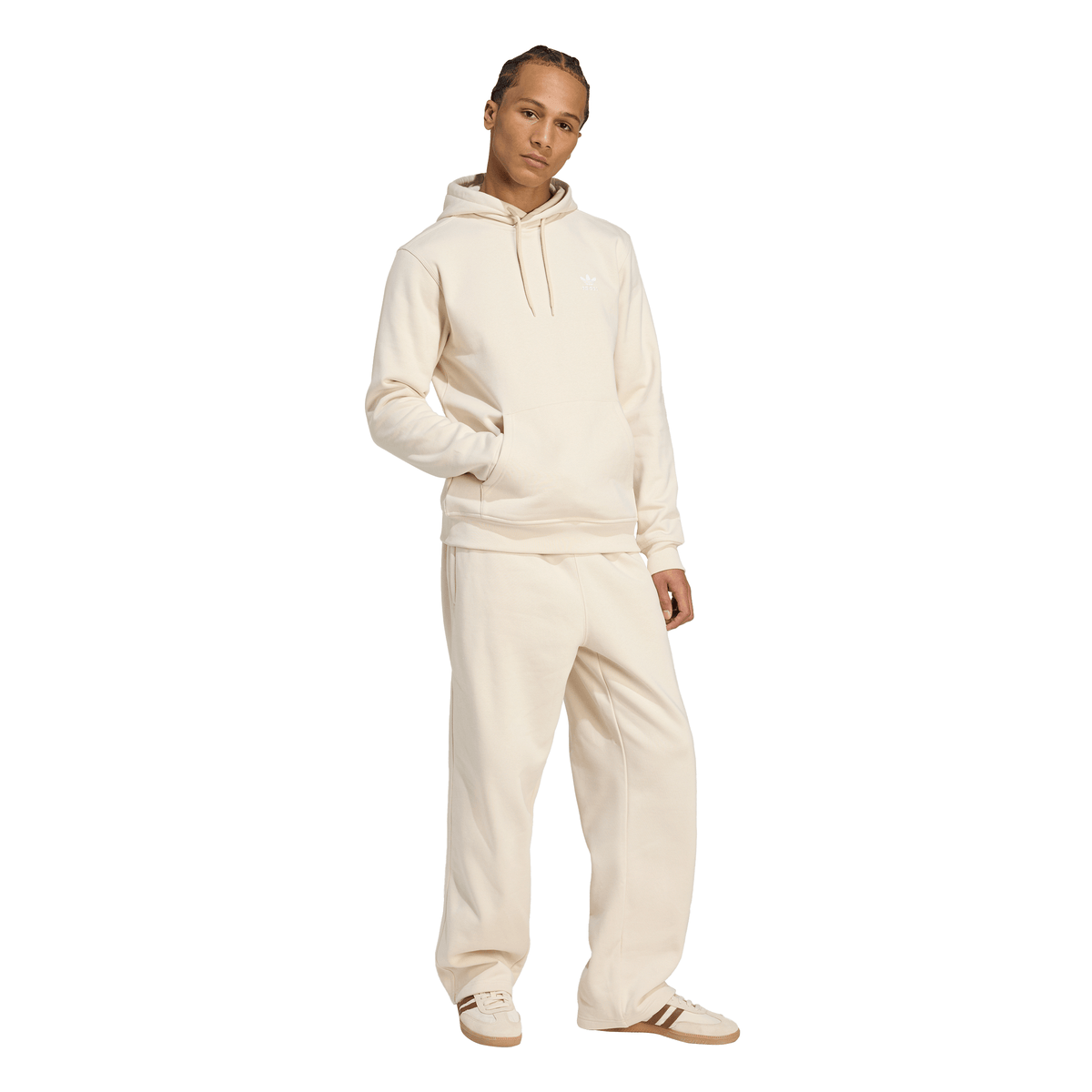 Men's Adidas Trefoil Essentials Open Hem Pants