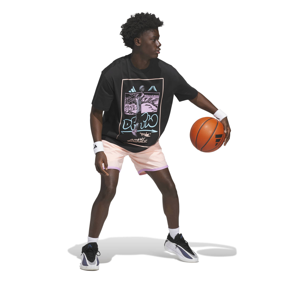 Men's Adidas Anthony Edwards DFTW Anime Tee