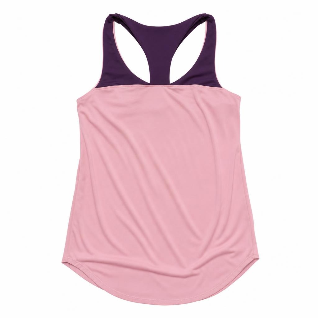 Kendall & Kylie X The Closet Inc Biult In Bra Tank Pink/Purple