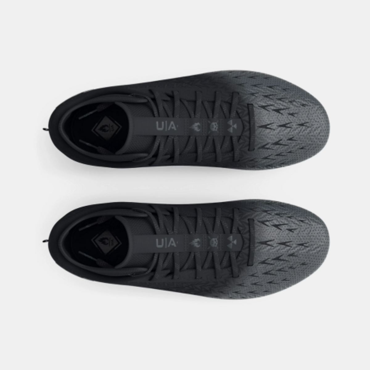 Men's UA Spotlight Clone 4 MC Football Cleats "Metallic Gun Metal"