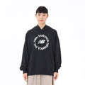 Women's New Balance Sport French Terry Oversized Graphic Fleece Hoodie