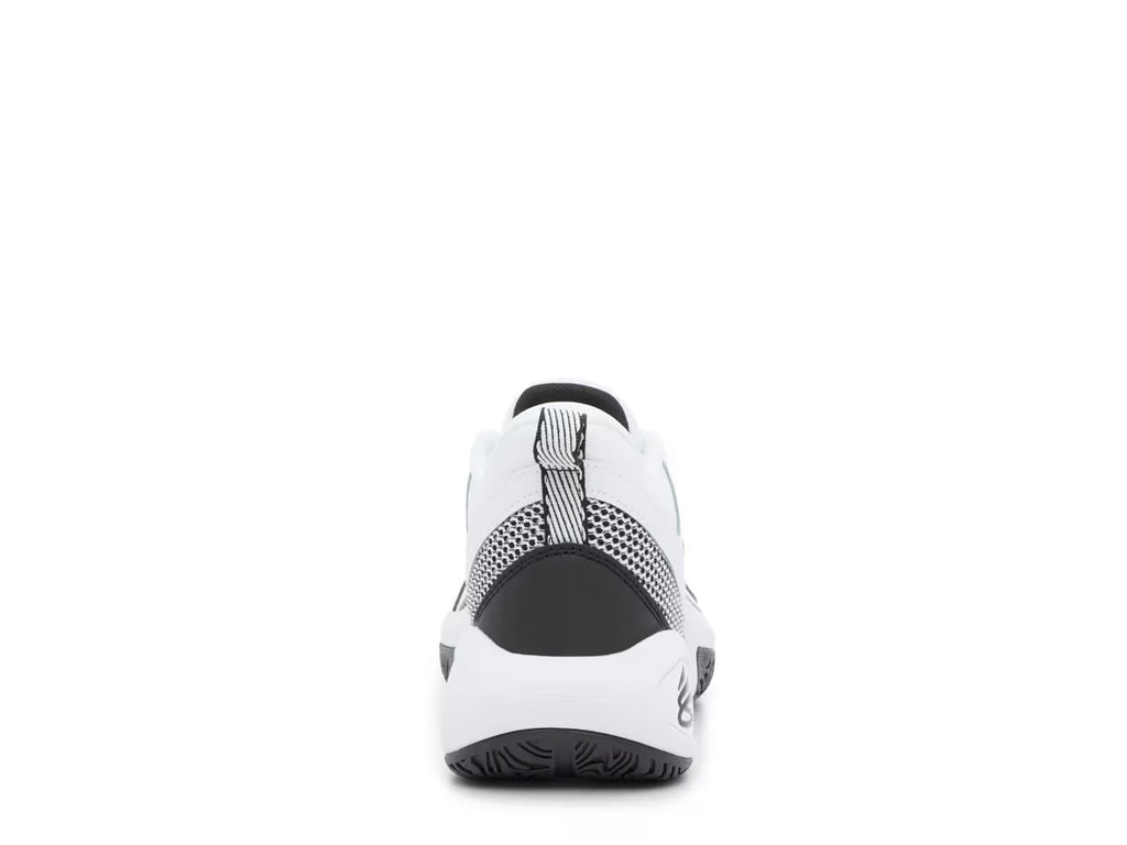 Big Kids' Under Armour Curry 3Z 25 Suede "White/Black" (Unisex)