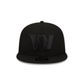 Washington Commanders New Era Black & Black 9FIFTY Snapback