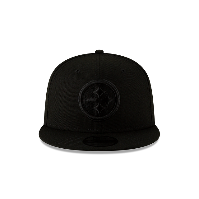 Pittsburg Steelers New Era NFL Black on Black 9FIFTY SnapBack